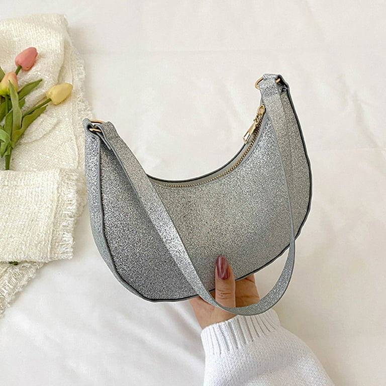 Silver messenger bag outlet