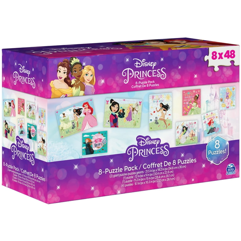 Disney 60 Piece Princess Jigsaw Puzzles in a Metal Box for Ages 4-8 Puzzle  for Girls and Boys Great Gifts for Children (Princess3) - Yahoo Shopping