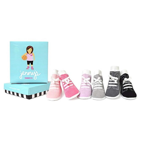 Socks - Trumpette - Jenny's Assorted Pastels Girls (Set of 6) 0-12M