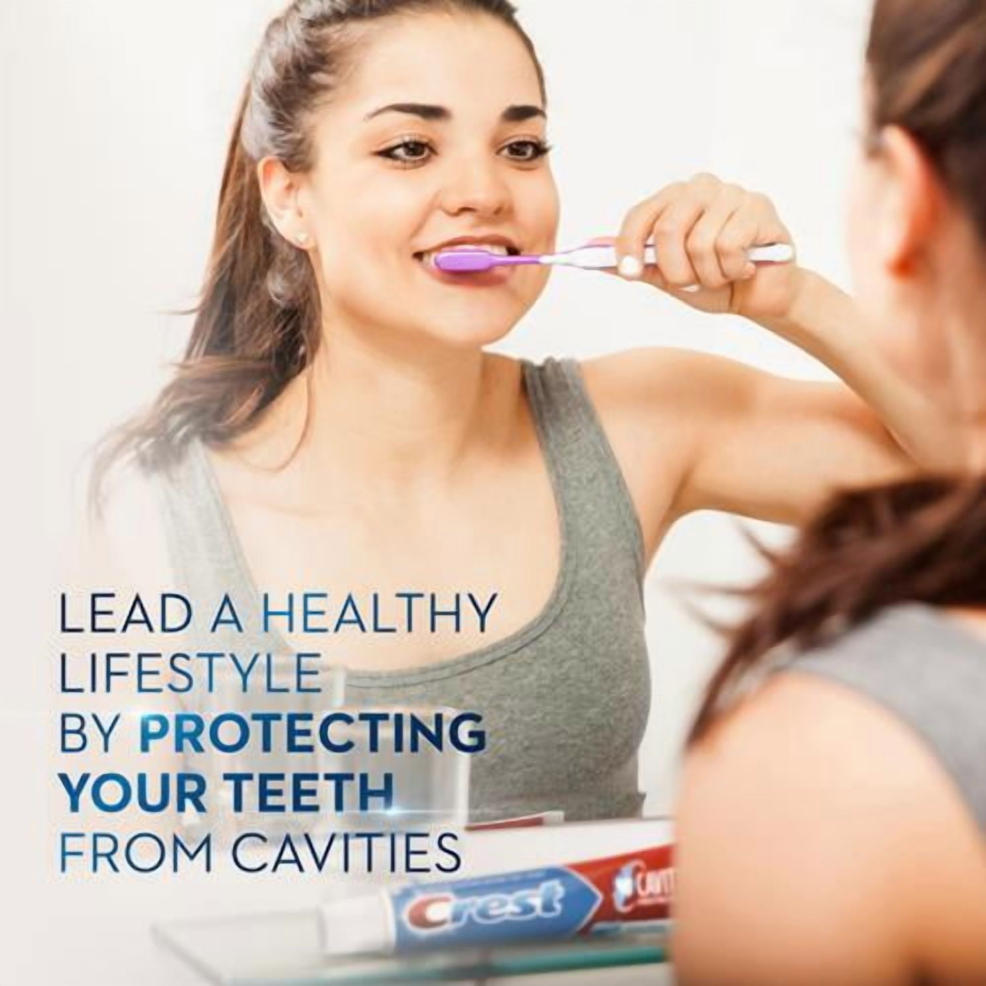 Crest Cavity Protection Cool Mint Flavor Liquid Gel Toothpaste 8.2 Oz (Pack of 6) C52