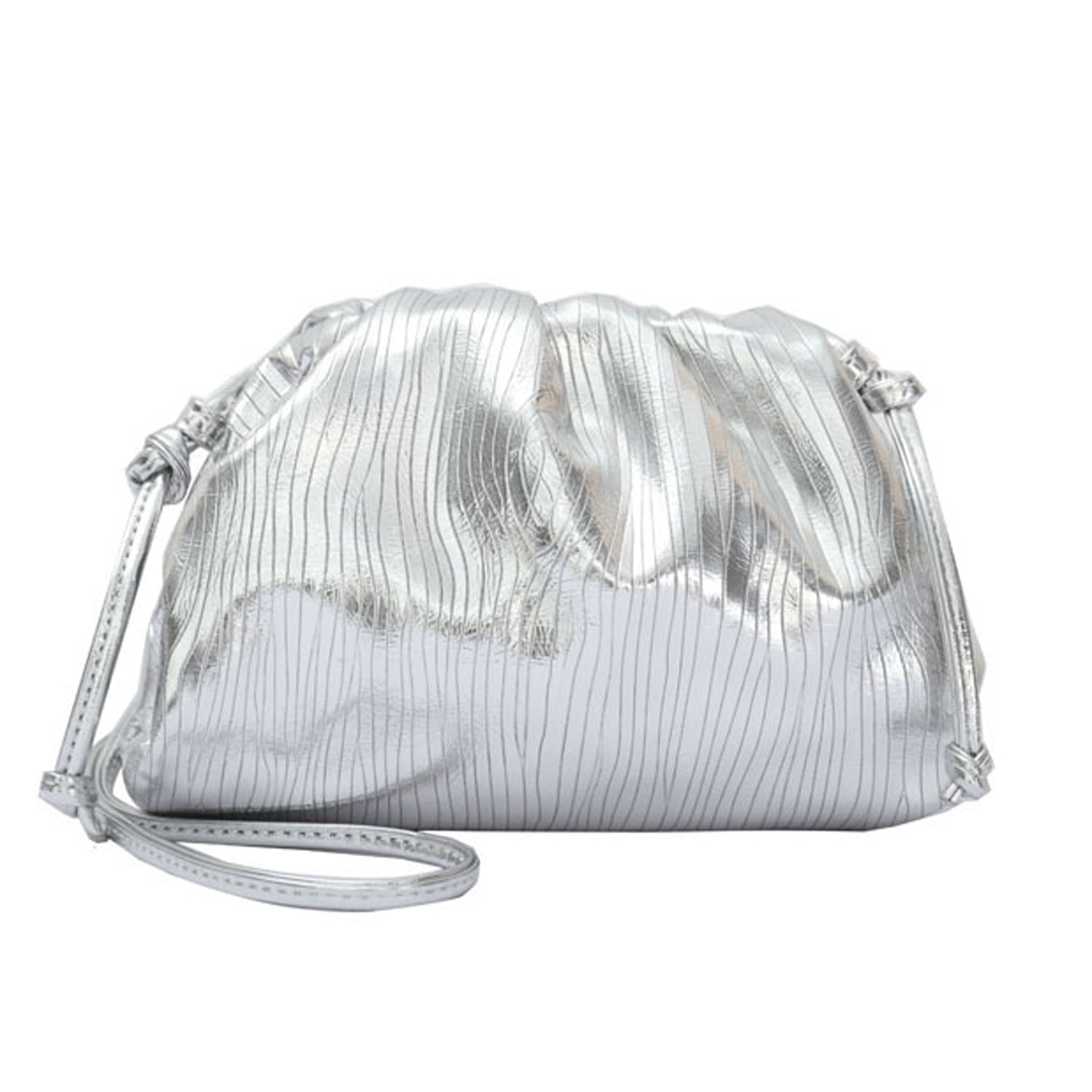 Dumpling Crossbody Bag Women Cloud Evening Bag Detachable Shoulder Strap  Clutch Purses Chain Top-handle Shoulder Bag