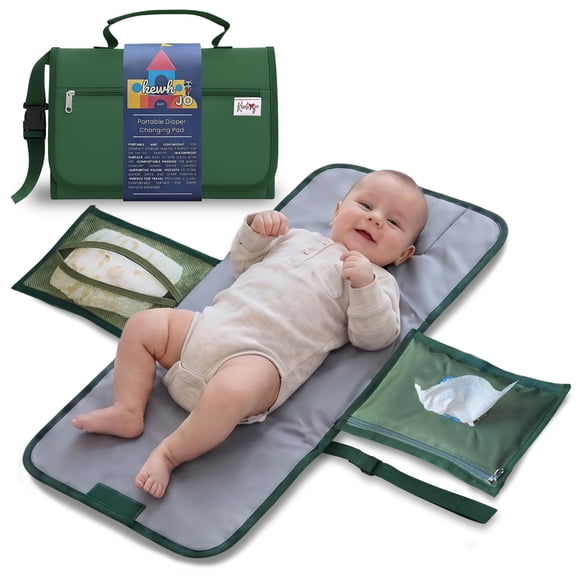 Alfombrilla cambiadora portátil impermeable y plegable Kewh Jo