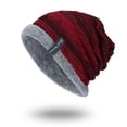 thumbnail image 2 of Viworld Men Baggy Beanie Knit Hat Winter Warm Fleece Wool Cap Ski Hat, 2 of 3