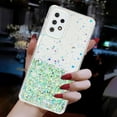 thumbnail image 5 of Designed for Samsung Galaxy A23 5G Bling Glitter Case Glow in The Dark Funny Shiny Sparkle Noctilucent Fluorescent for Women Girls Protective Case for Samsung Galaxy A23 5G, Green, 5 of 6