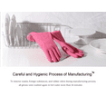 thumbnail image 3 of Myungjin (1 Pair) Reusable Waterproof Household Dishwashing Non-Slip Cleaning Latex Rubber Gloves (XXL), 3 of 7