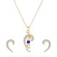 thumbnail image 1 of Conjunto de aretes de collar de diamantes de joyería de moda para damas Wmkox8yi sjalhkljlk1348, 1 of 6