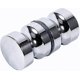 thumbnail image 3 of Bathroom Door Handle Round Aluminum Alloy Single Sided Shower Glass Pull Knob Bathroom Shower Cabinet Handle, 3 of 5