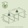 thumbnail image 3 of Furinno Ravel Multipurpose Expandable, Stackable Kitchen Counter Shelves, Set of 2, White/White, 3 of 7