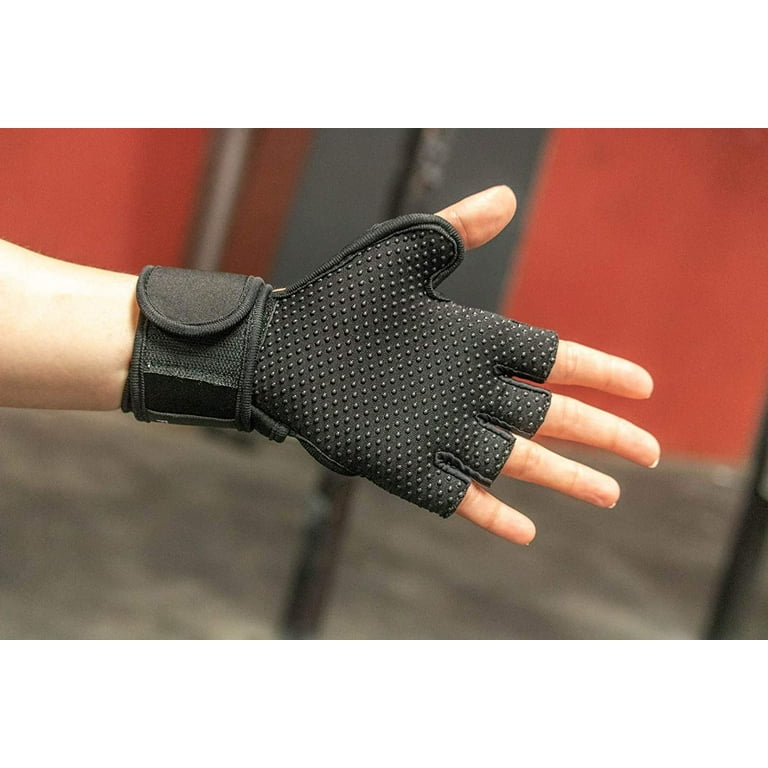 Fit Active Sports RX2 Weight Lifting Workout Gloves with Built in