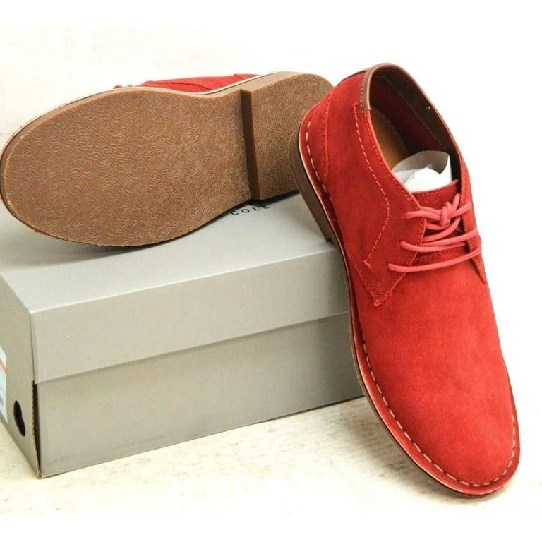 Men's Kenneth Cole Reaction Desert Sun Chukka Boots Shoes Red - Walmart.com