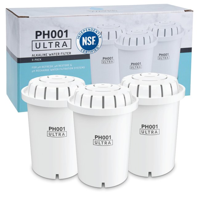 Filtro de agua de repuesto PH001 Ultra para jarra revitalizada