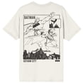 thumbnail image 3 of Batman Logo & Gotham City T-Shirt Adulte en Tofu à Col Rond à Manches Courtes-3TG, 3 of 5
