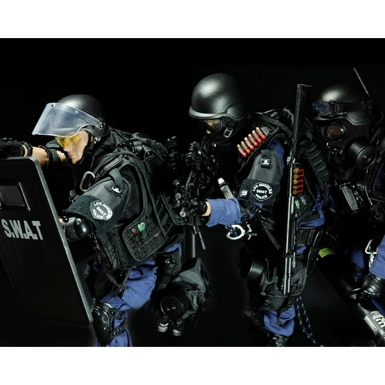 12 inch 1/6 Scale SWAT Riot Action Figure Model Toy 12 inch 1/6 Scale SWAT Riot Action Figure Model Toy