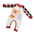 thumbnail image 2 of Onlypjs Santa & Reindeer Plaid Family Matching Christmas Pajamas – Holiday Sleepwear Sets for Women, Men, 2 of 7