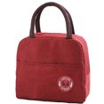 thumbnail image 1 of Toystoory Bolsa de almuerzo portátil, fiambrera aislada, catiónicas, impermeables, bebidas, aperitivos Vino rojo, 1 of 6