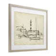 thumbnail image 3 of Stupell Industries Antique Lighthouse Study Birch Framed Print Under Glass design by Ethan Harper, 13 x 16, 3 of 10