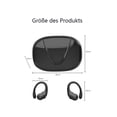 thumbnail image 3 of Bluetooth Headphones 5.3, with Charging Case LED Indicator, ENC HD Call, In Ear Headphones Wireless with Ear Hook, Deep Bass, Comfortable Fit, IPX5 Waterproof Sport Headphones(Rose Gold)., 3 of 5
