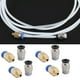 thumbnail image 4 of NIMOA 2 * Tubo de teflón PTFE + 4 * Conector rápido PC4-M6 + 4 * Botón de conector neumático recto PC4-M10 para impresora 3D Filamento de 1,75 mm, 4 of 5