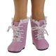 thumbnail image 2 of Juguetes de para Niños para de Muñeca Americana de 18 "-regalos de Botas de Encaje Rosa se describe Yotijar Zapatos De Muñecas, 2 of 10