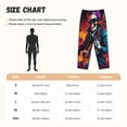 thumbnail image 4 of Lsque Rock Skull Singer Print Women's Pajama Pants, Lounge Pant - Comfortable Home Wear,Elastic Waistband, Stylish Design-XX-Large, 4 of 9