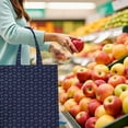 thumbnail image 5 of Galaxy Star Constellation Reusable Tote - Foldable Grocery Bag with Eco-Friendly Design, 5 of 5