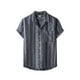 thumbnail image 1 of Minnieouse Camisa de hombre de poliéster Verano Transpirable Lavable Reutilizable Playa Manga corta Casual Camisas de moda Ropa Camisetas 3XL, 1 of 6