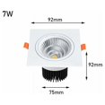 thumbnail image 2 of Adjustable Irradiation Angle, High-quality COB LED Chip, Energy-efficient 7W LED Ceiling Light with Transformer, Cool White Color Temperature 6000K, Optically Plated Reflective, 2 of 5