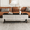 White,Black 01, variant on TesNus Modern Round 2-Tier Coffee Table with Glass Top, 29.9" Walnut Accent Table with Gold Metal Base for Living Room