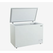 Frigidaire 10.3 Cu Ft Chest Freezer, White Garage Ready Deep Freezer for Basement, Kitchen, Bulk Food Storage