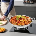 thumbnail image 2 of SHISUYAN Stainless Steel Cooking Pan Household Small Hot Pot Pan for Home Kitchen Restaurant, 2 of 7