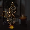 thumbnail image 1 of Raindrops Modern Golden Bedside Lamp Small Table Lamp for Bedroom Desk with Chic Metal Design, 1 of 7