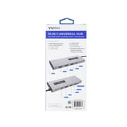 Vivitar 10-in-1 High-Speed USB Memory Card Reader with Multi-Card Compatibility for SD and MicroSD Cards