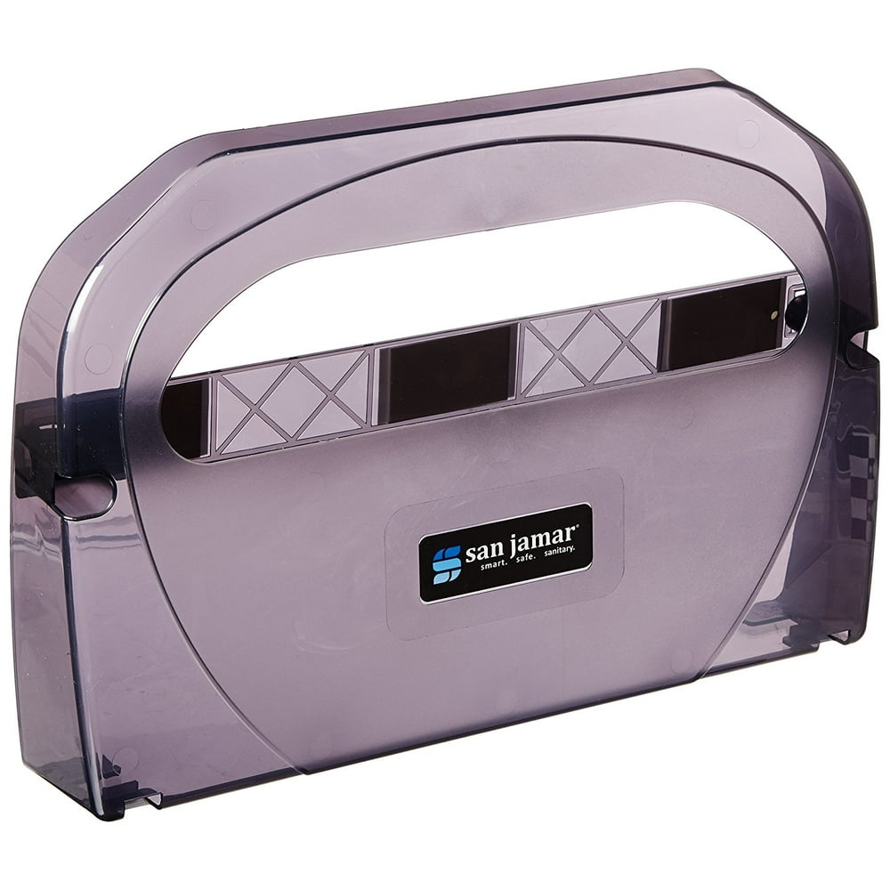 TS510TBK Toilet Seat Cover Dispenser, Black Pearl By San Jamar