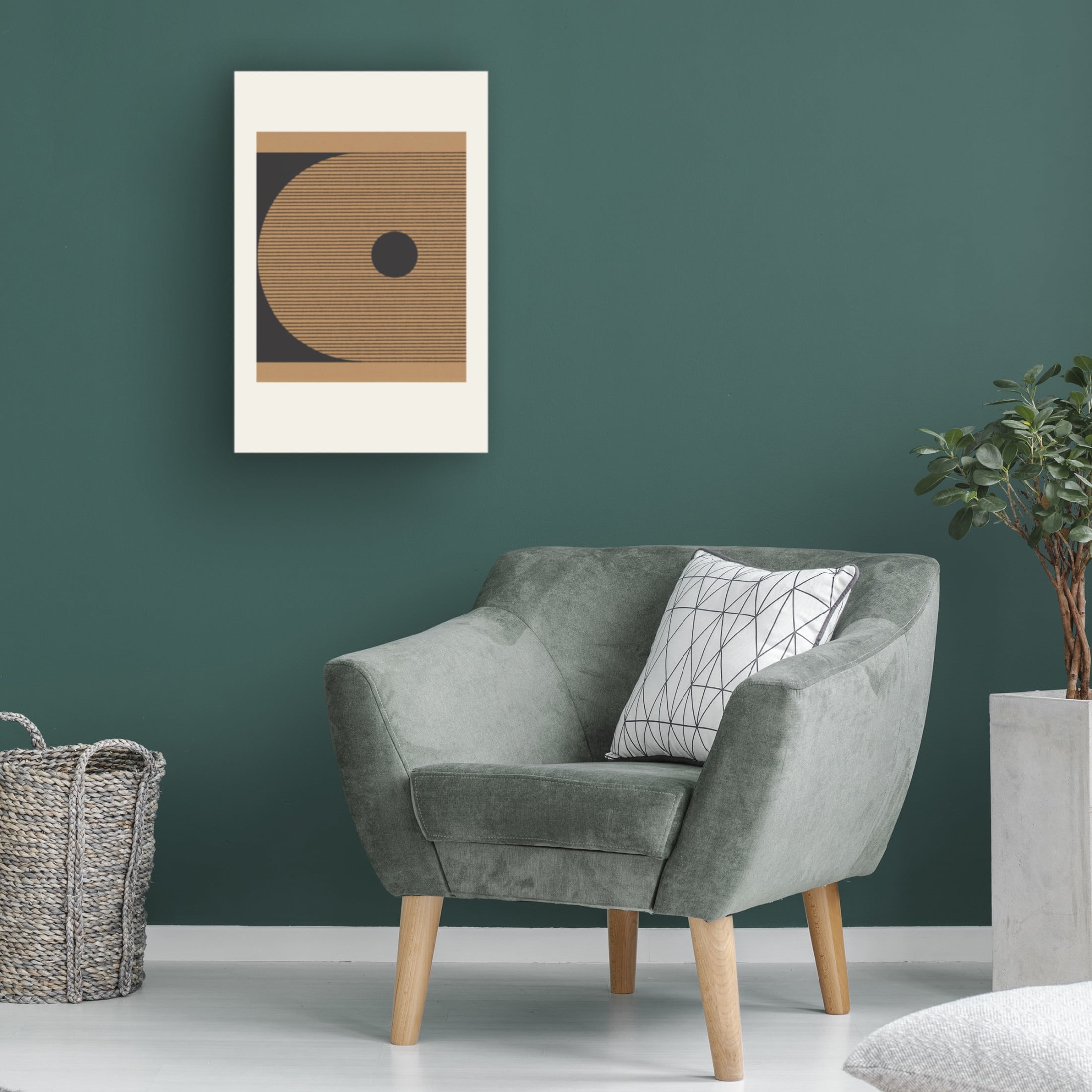 Trademark Fine Art THE MIUUS STUDIO Composition VIII Canvas Wall Art