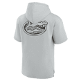 thumbnail image 3 of Men's Fanatics Gray Florida Gators Elements Short Sleeve Hoodie, 3 of 3