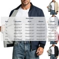 thumbnail image 3 of Guluxicc Bomber Jackets for Men Full Zipper Long Sleeve Business Casual Jackets for Everyday Work Wear Spring Summer Casual Jackets, 3 of 9