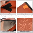 thumbnail image 5 of Unique Bargains Faraday Bag RFID Signal Blocking Pouch Fiberglass Wallet 7.87 Inch Anti-Radiation Anti-Tracking Anti-Spying Orange, 5 of 5
