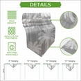 thumbnail image 5 of Summer Palm Trees Table Runner Linen Burlap Table Runner 90 Inches Long Tropical Grey Shabby Abstract Art Beach Dresser Scarves for Kitchen Island Coffee Dining Room Party Holiday Decor 13"x90", 5 of 8