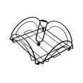 thumbnail image 4 of Soporte de almacenamiento de tejido de mesa Dispensador de servilletas plano Almacenamiento multipropósito Soportistas de servilletas de papel rústico Negro, 4 of 8