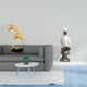 thumbnail image 2 of Figura de delfín,Colección de adornos de escritorio con figuras de delfines,Figura de escritorio,Figura de loro para escritorio,oficina,decoración del hogar,Estatua de pájaro de, 2 of 8