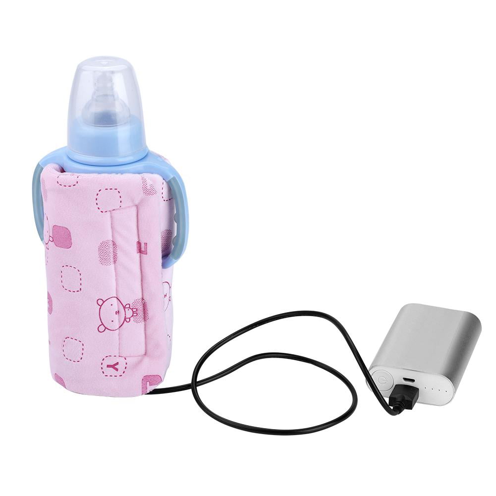 Herwey USB Portable Travel Mug Milk Warmer Heater Bottle