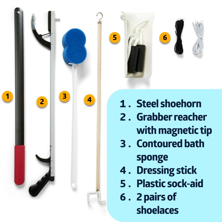 Medline Premium Hip Kit, Mobility Aids for Hip Surgery Recovery, 7