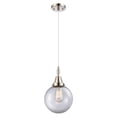 thumbnail image 4 of 447-1P-AC-G202-8 Innovations Lighting Beacon - 1 Light Cord Hung Mini Pendant-12.63 Inch Tall and 8 Inch Wide-Antique Copper Finish-Clear Glass Color, 4 of 7