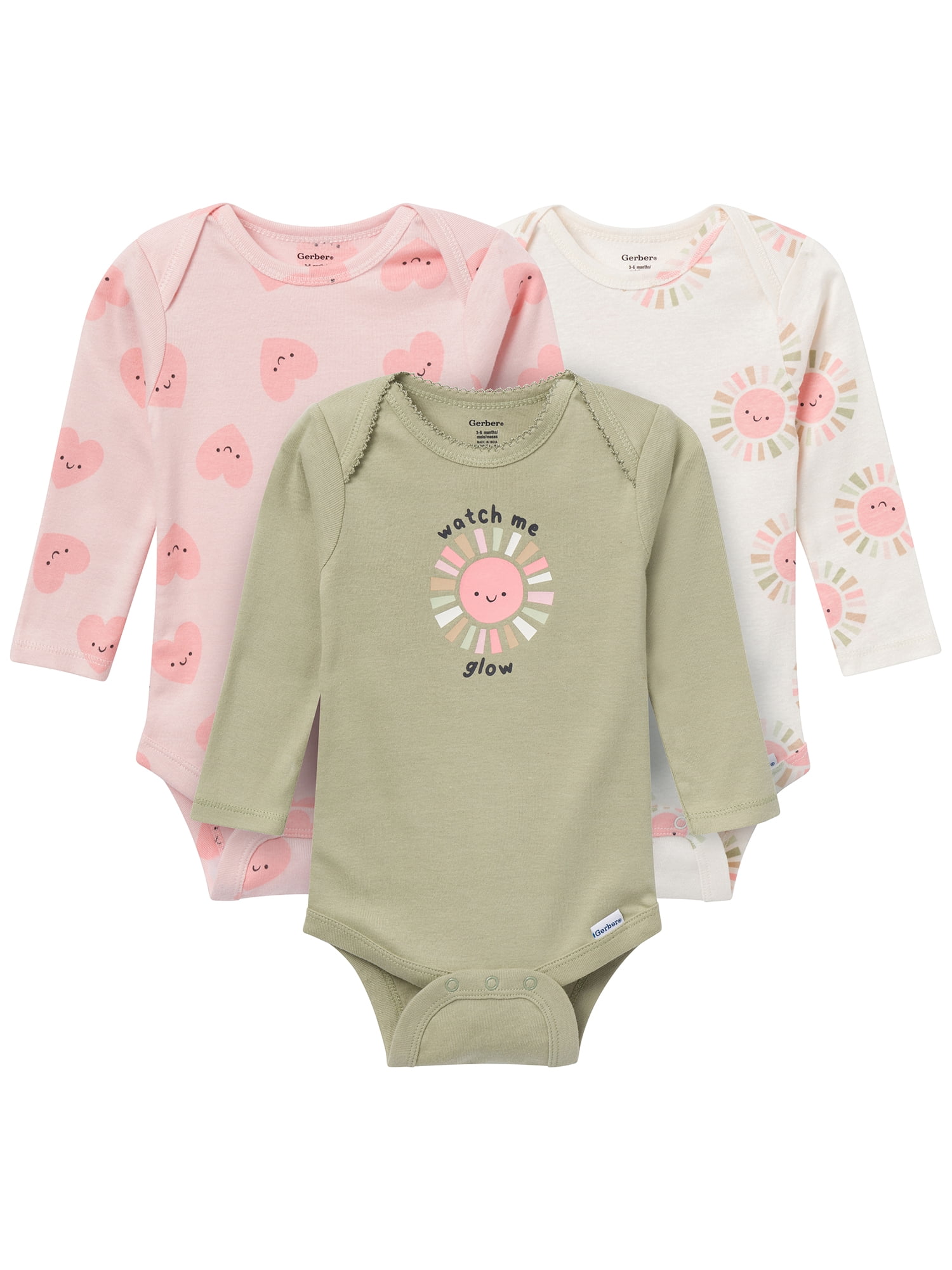 Gerber Gender Neutral 4-Piece Gift Set, Sizes Newborn - 6/9 Months