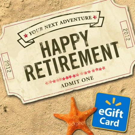 Happy Retirement Walmart eGift Card