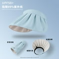 thumbnail image 6 of SikaFu Sunshade Hat For Women, UV Protection, Summer Cycling, Sun Protection, Thin Brimmed Hat, Face Covering, Hollow Top Shell Hat, 6 of 9