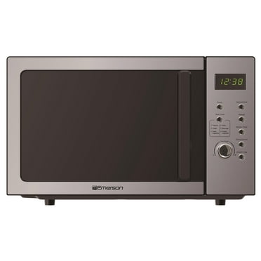 Emerson 0.9 Cu Ft, 900W Digital Control Countertop Microwave Oven, Stainless Steel - MW9005SS