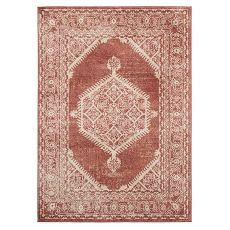 United Weavers Marrakesh Area Rug 3801 30333 Sultana Brick Ovals Ornate 7' 10 x 7' 10" Rectangle