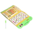 thumbnail image 4 of Sound Book, Portable Read Music Interactive Sound Book French English  For Home Travel Orange,Green, 4 of 8