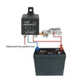 thumbnail image 4 of Car Auto Universal Wireless Remotes Control Battery Switch Intelligent Switch Relay Car Battery Disconnect Cut Off Isolator Switch, 4 of 7